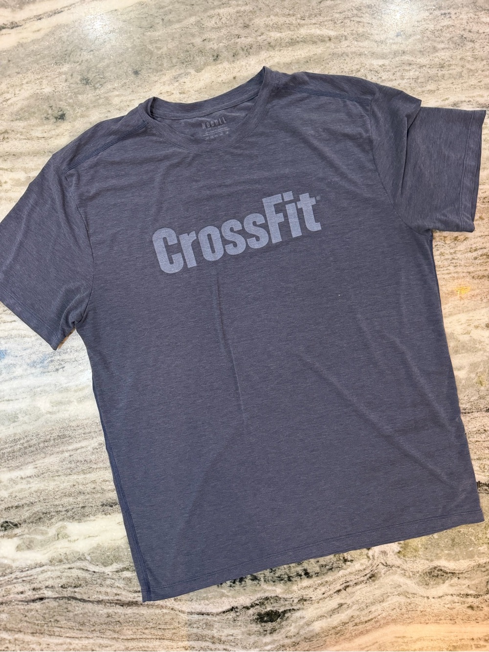 NOBULL Navy CrossFit Graphic Short Sleeve Tee
